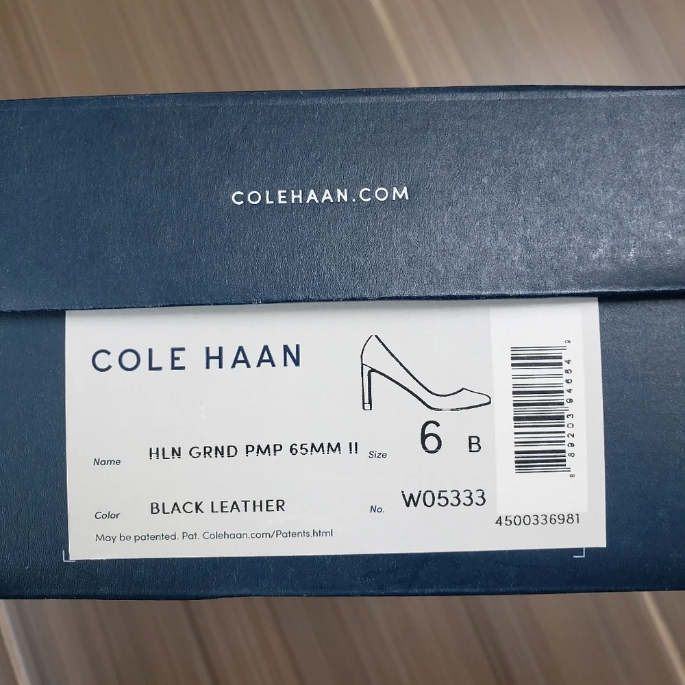 Cole Haan Women's Helen Grand Pump 65MM - BLACK 6M - Picture 12 of 12
